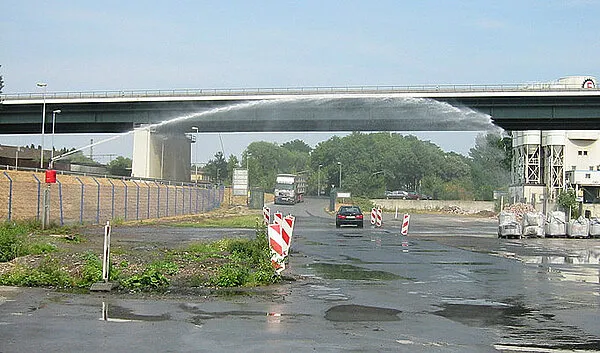 Překladiště a dopravní oblast